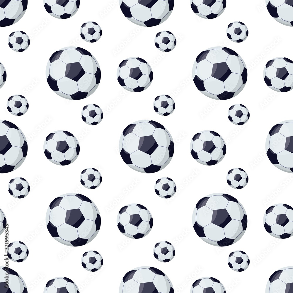 Football seamless pattern sport vector