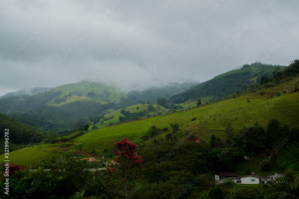 Fototapeta premium landscape in the mountains