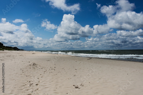 views of the Baltic beach