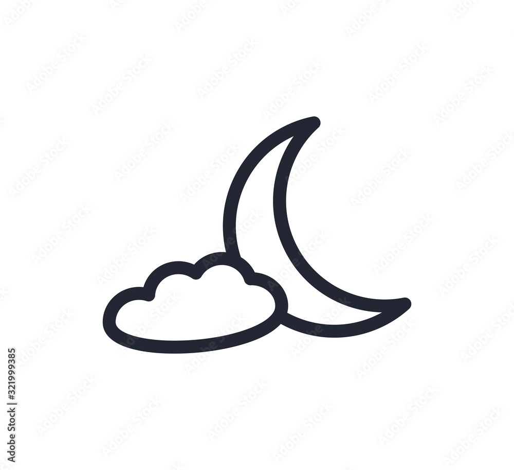 Weather icon vector design template Weather icon vector design template