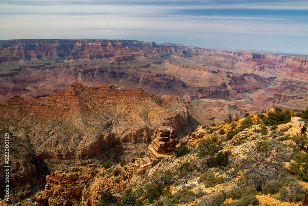 South Rim Grand Canyon National Park, Navajo point, USA