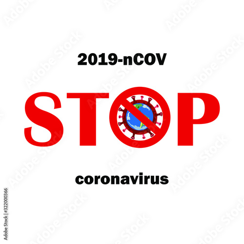 2019-nCoV. Chinese respiratory patona virus pathogen 2019-nCoV. Chinese ncov corona virus is dangerous, warning of the risk. Stop spread of world flu. 