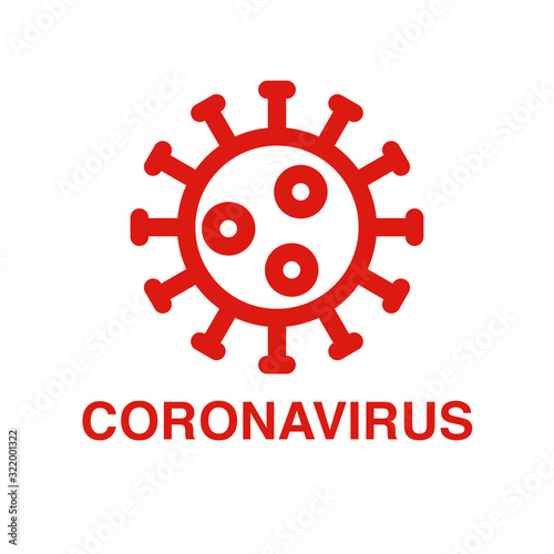 Corona virus icon