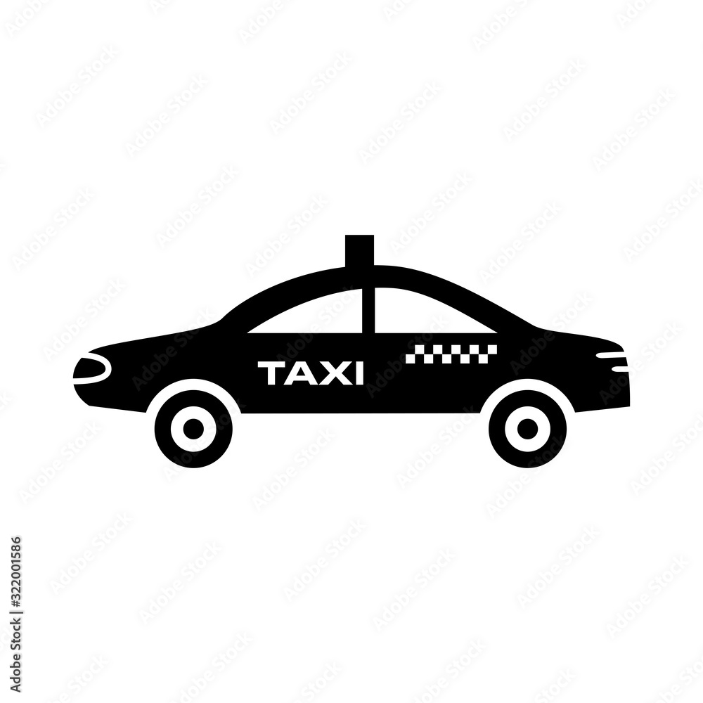 Taxi icon vector design template Taxi icon vector design template