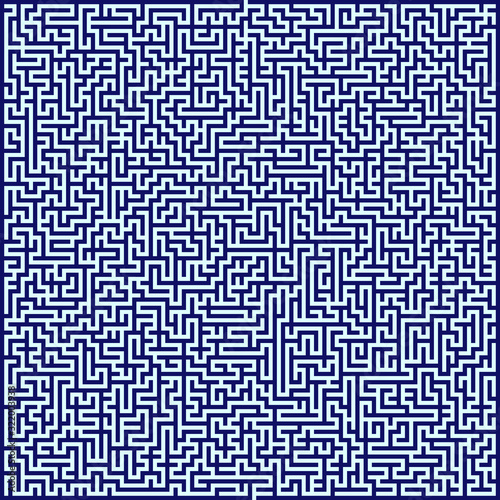 Square maze. Labyrinth. Vector illustration.
