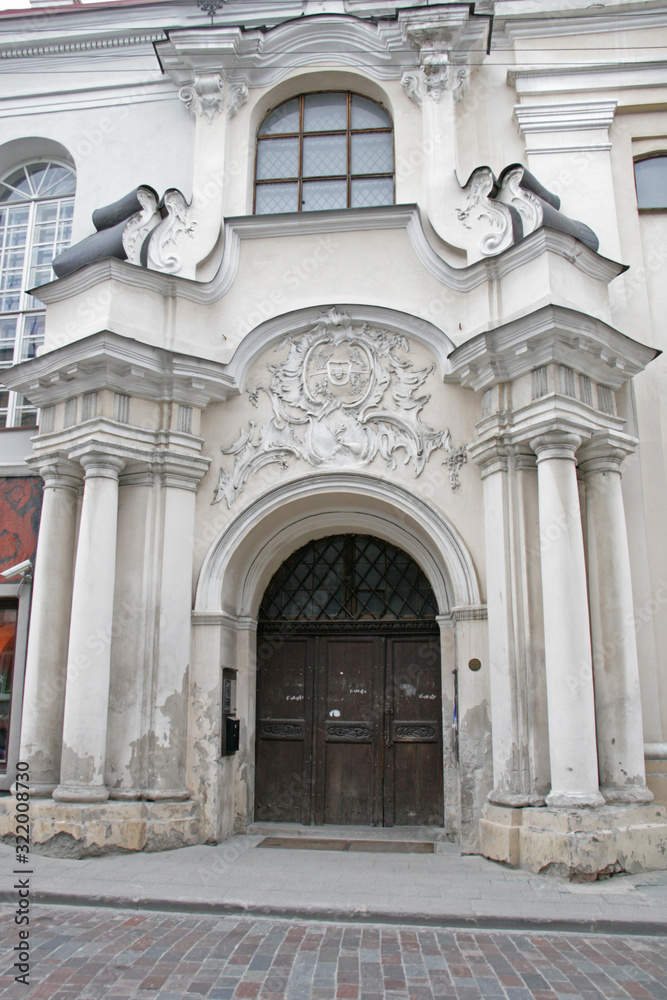 baroque style portal