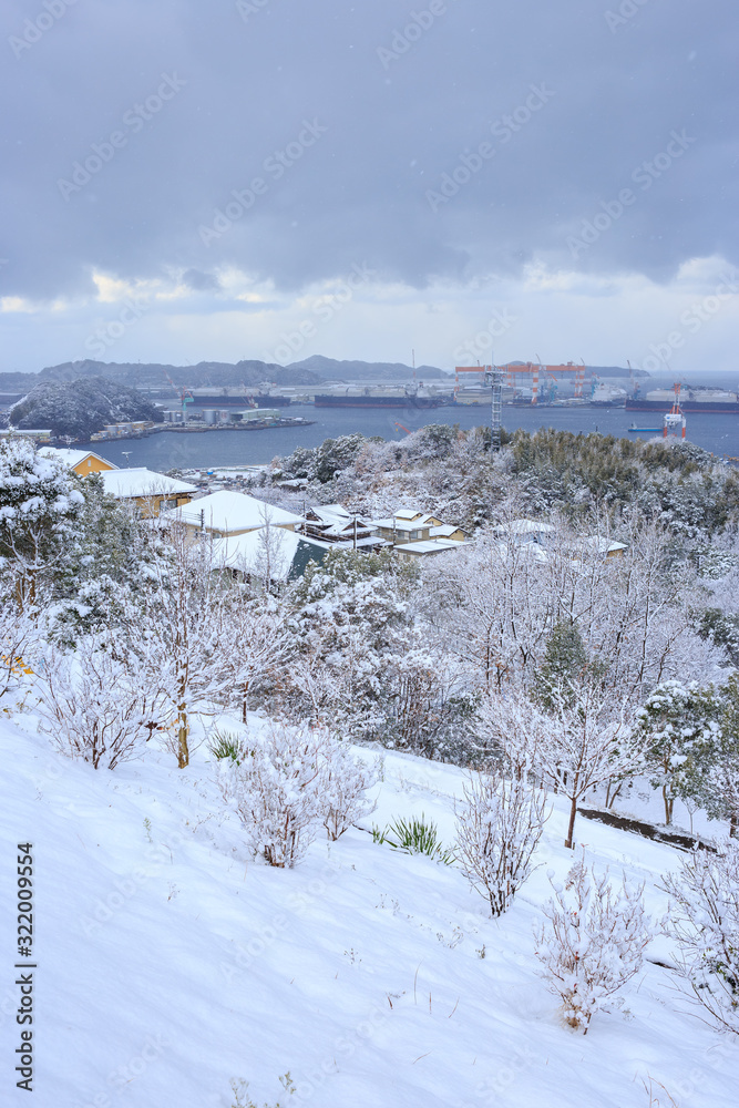 冬の長崎の風景 冬の長崎の風景