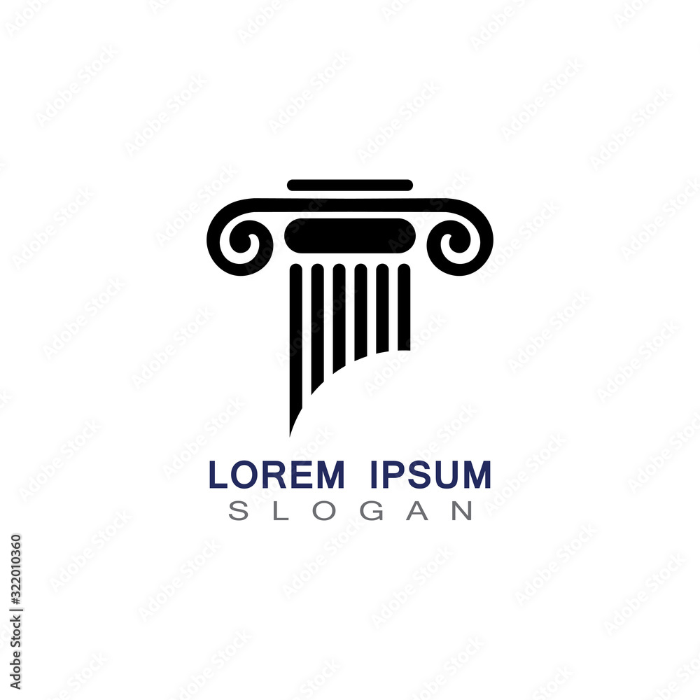 Column Logo and symbol Template vector illsutration design Column Logo and symbol Template vector illsutration design