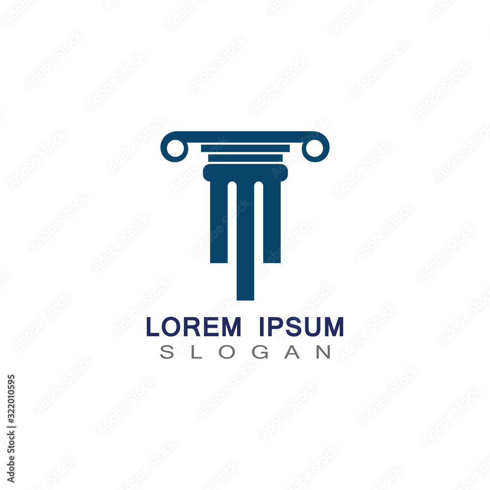 Column Logo and symbol Template vector illsutration design Column Logo and symbol Template vector illsutration design