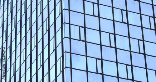Wallpaper Mural Close up footage of a modern building and its windows, the shot is moving from left to the right Torontodigital.ca