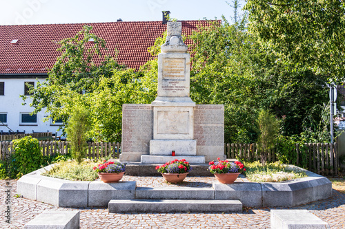 Municipal Germering, District Fürstenfeldbruck, Upper Bavaria, Germany: Ehrendenkmal, War Monument photo