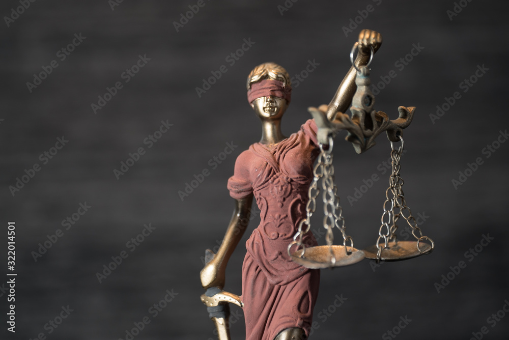 Themis statue, symbol of law and justice Themis statue, symbol of law and justice