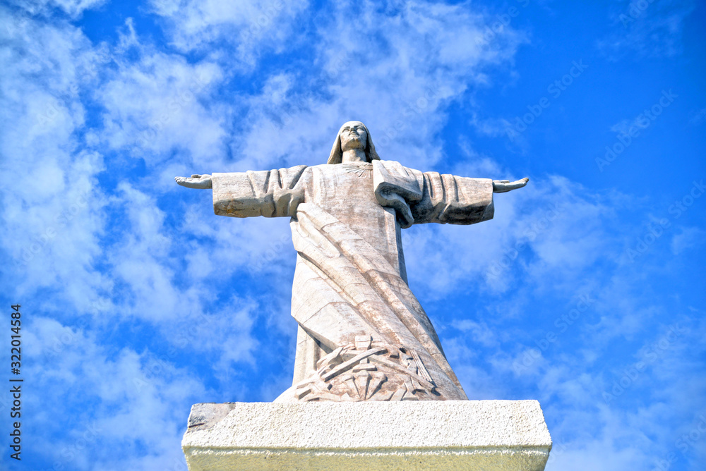 statue of jesus christ religion the Madeira Garajau