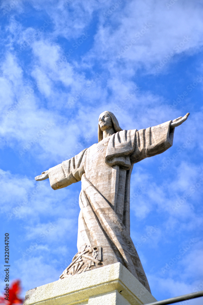jesus on the cross in Madeira Garajau