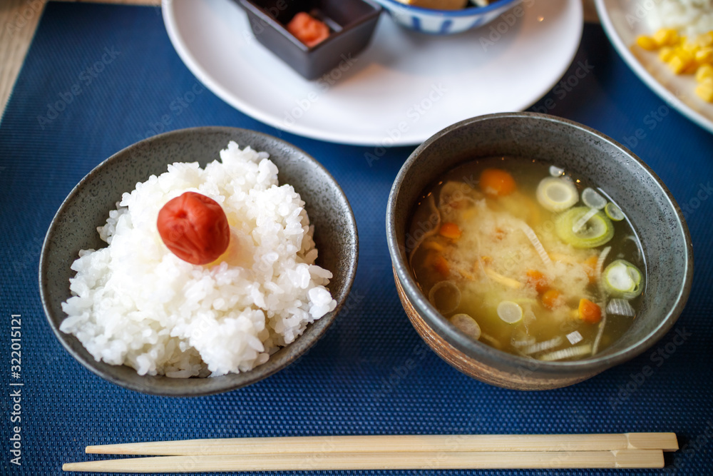 日本の朝食