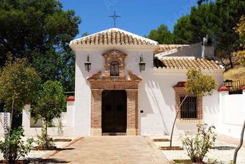 Entrnace to the Chapel of the Holy Christ (Capilla del Santo Cristo), Archidona, Spain. photo