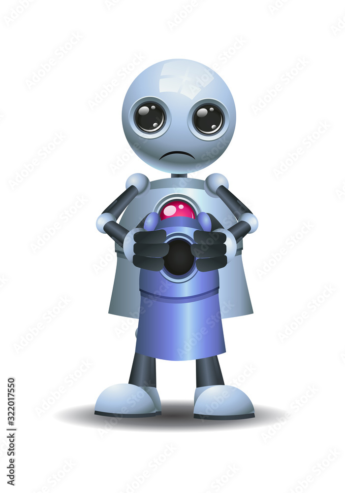 robot with phone robot with phone