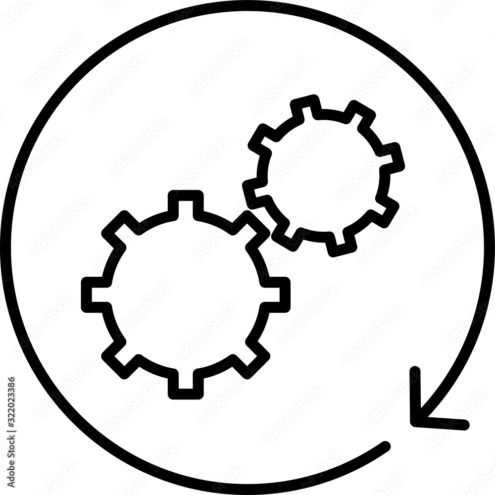 workflow icon vector illustration workflow icon vector illustration