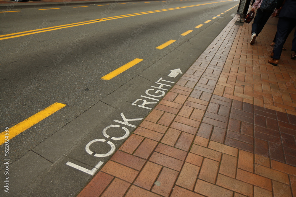 LOOK RIGHT LOOK RIGHT