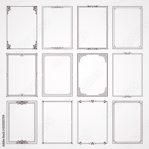 labels and frames