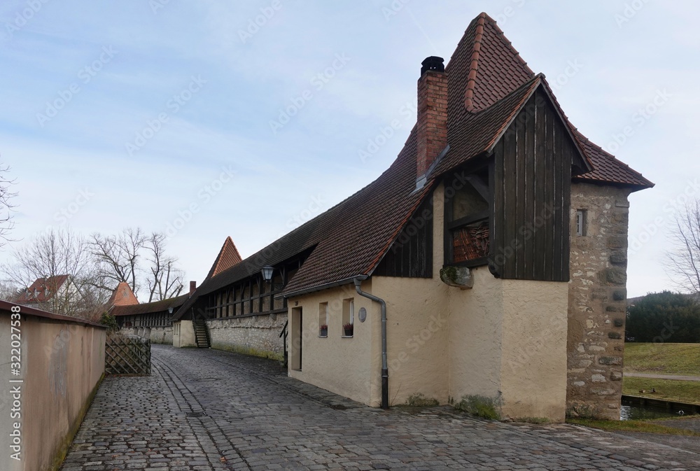 Weißenburg - Schanzmauer Weißenburg - Schanzmauer