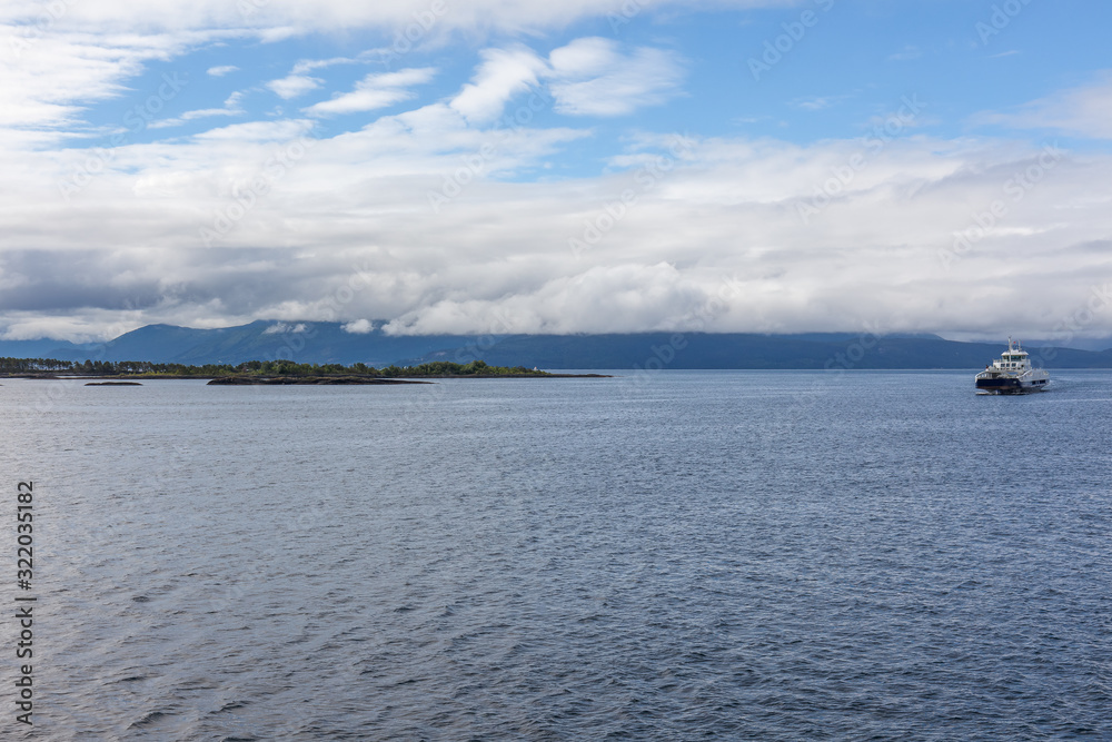 cruise ship to visit fjords in Norway