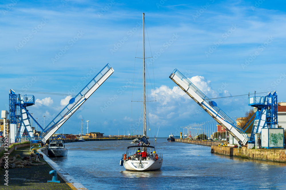 Fototapeta premium Le pont basculant