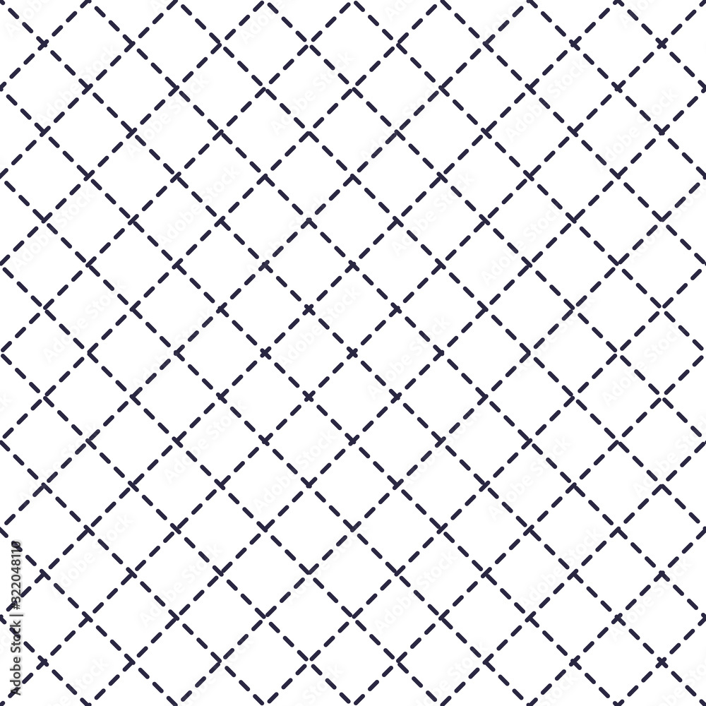 Geometric vector seamless pattern with crossed lines, abstract background. Simple minimalistic black and white design. Single color, black and white. Geometric vector seamless pattern with crossed lines, abstract background. Simple minimalistic black and white design. Single color, black and white.