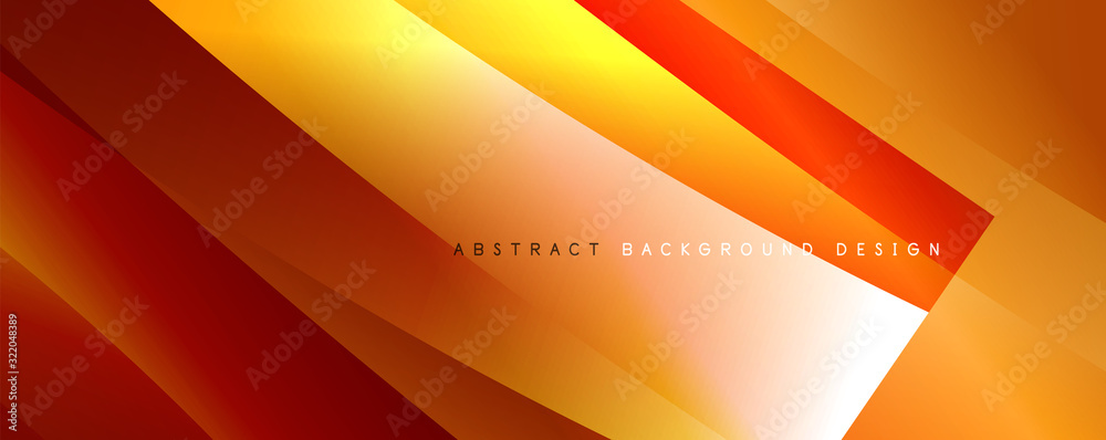 Wave liquid style lines with shadows and light on gradient background Wave liquid style lines with shadows and light on gradient background