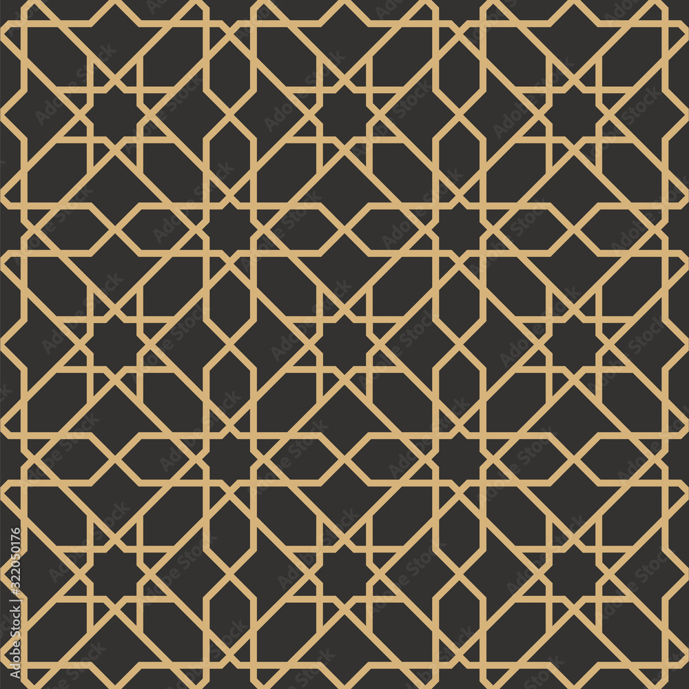 Fototapeta premium Moroccan Islamic Pattern Art Ornament Background 