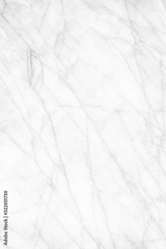 Obraz premium White marble texture with natural pattern for background or design art work