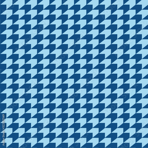 Vector repeat seamless classic blue square pattern print background