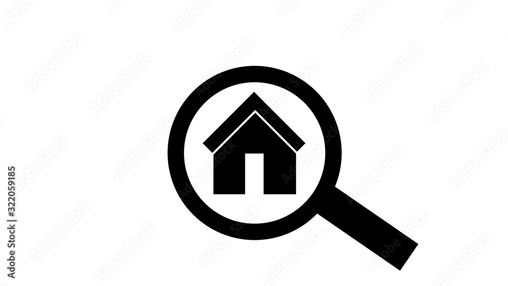 Home Line Icon. House Symbol illustration Home Line Icon. House Symbol illustration