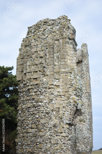 Binham Priory: ruins of a Benedictine priory in Norfolk, England, UK photo