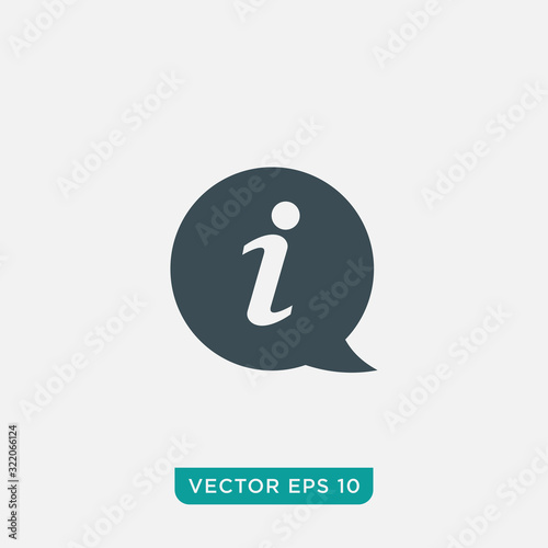 Information Icon Design, Vector EPS10