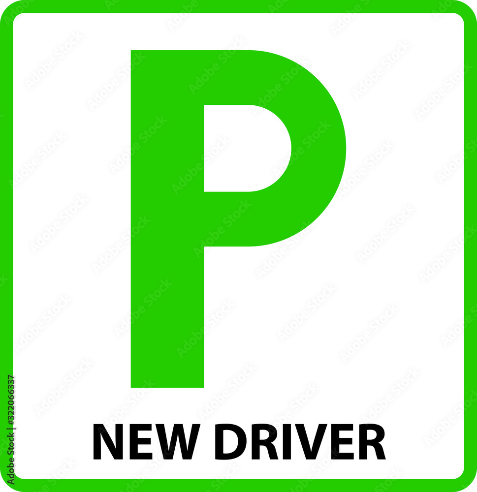 learner driver car icon learner driver car icon