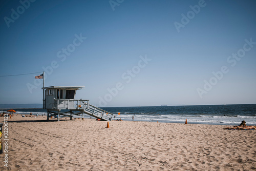 Lifeguard Tower, Venice Beach, Los Angeles, California, USA © Dominik