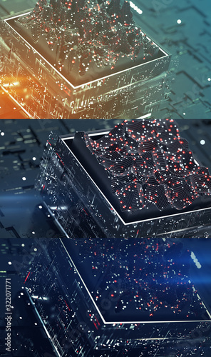 CPU is analyzing data flow ...