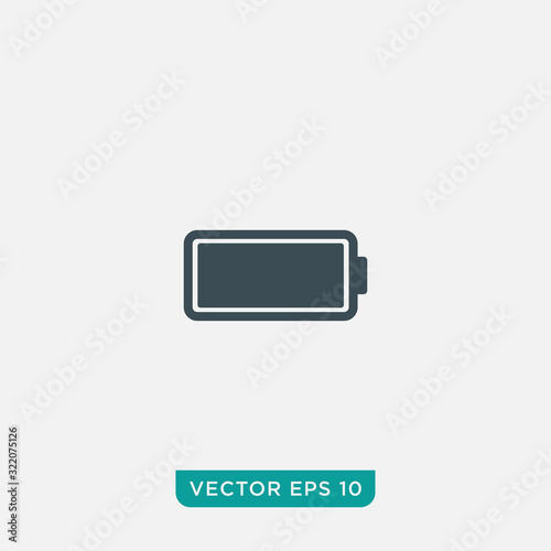 Battery Icon Design, Vector EPS10
