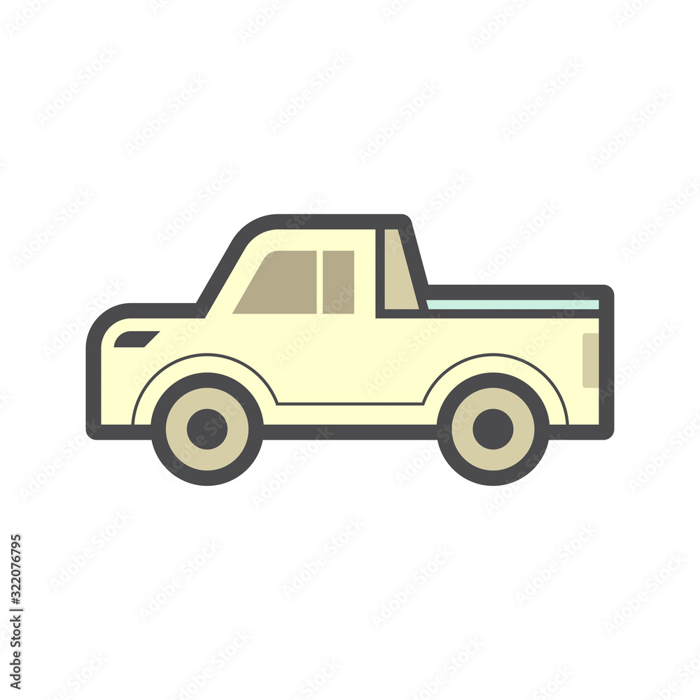 pickup accessory icon pickup accessory icon