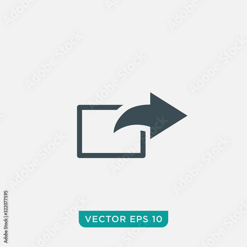 Share Icon Design, Vector EPS10