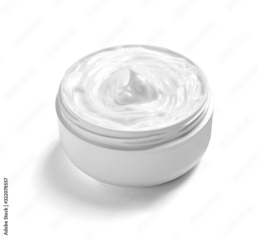 white cream container jar beauty moisturizer skin white cream container jar beauty moisturizer skin
