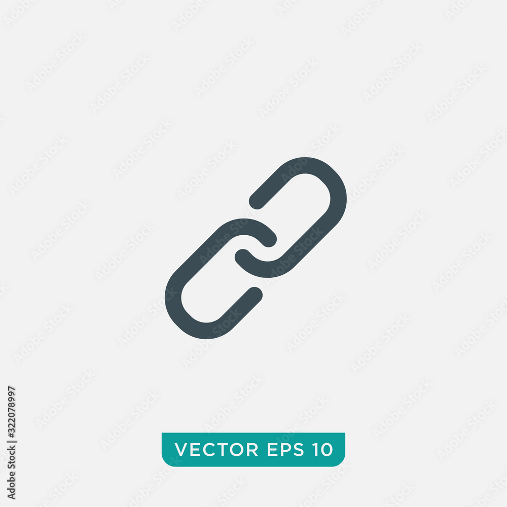 Link Icon Design, Vector EPS10 Link Icon Design, Vector EPS10