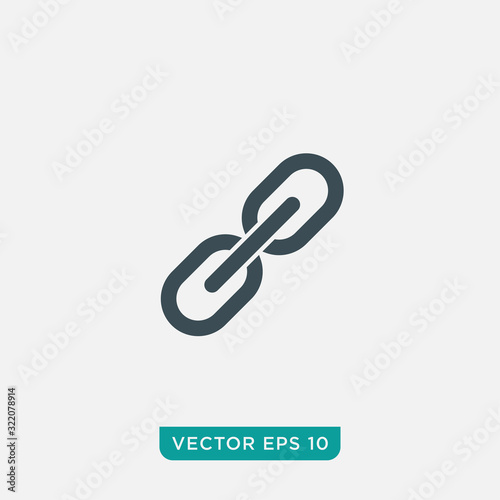 Link Icon Design, Vector EPS10