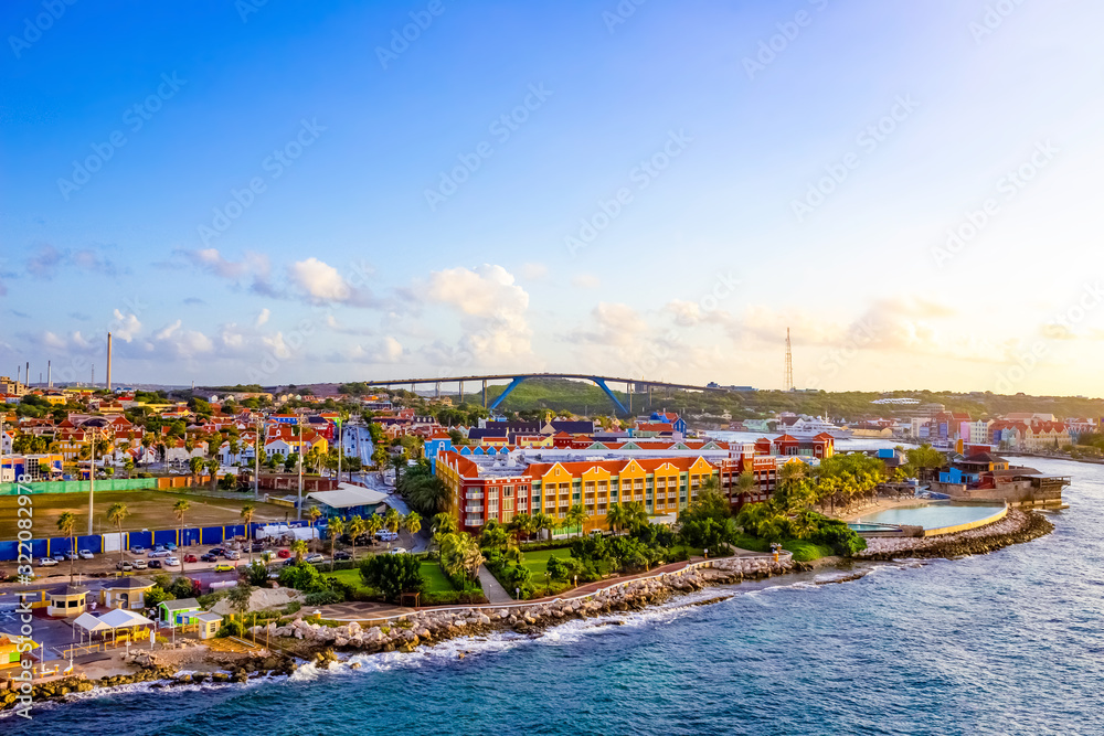 The Caribbean. The Island Of Curacao. Curacao is a tropical Paradise in the Antilles in the Caribbean sea