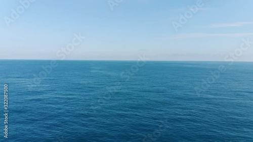Aerial Footage, beautiful cityscape Sochi Russia, famous resort, maritime center, city promenade, beaches azure sea, hotels, modern yachts piers, summer journey, freedom, horizon, clouds, Black sea