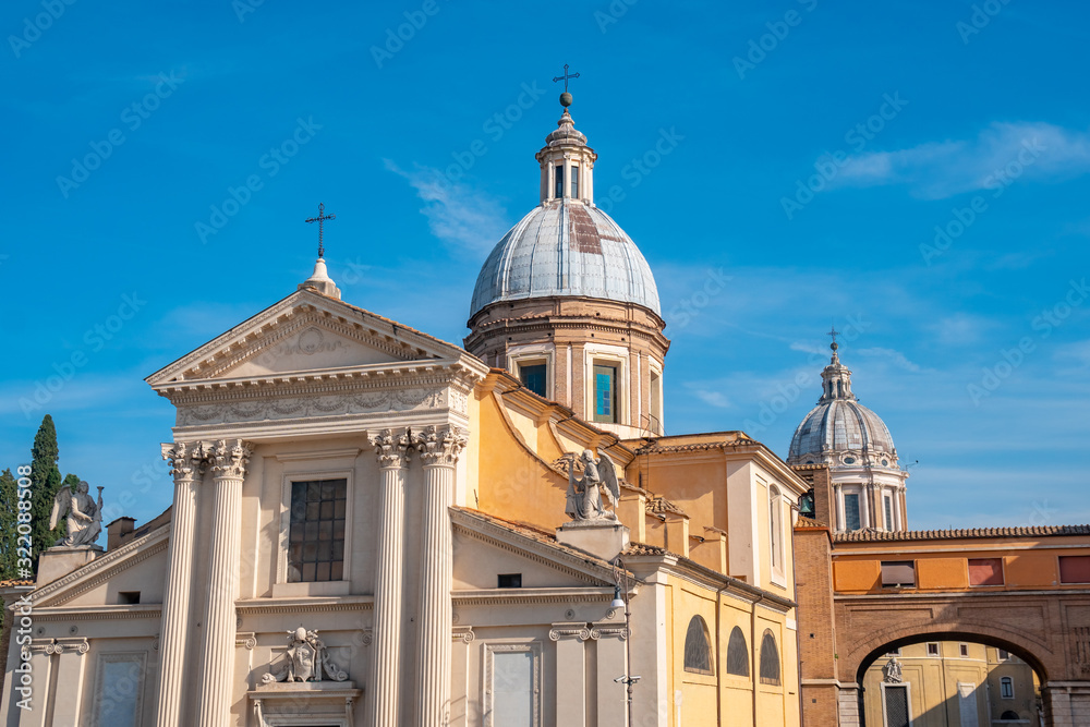 The church of San Rocco in Rome, Italy.