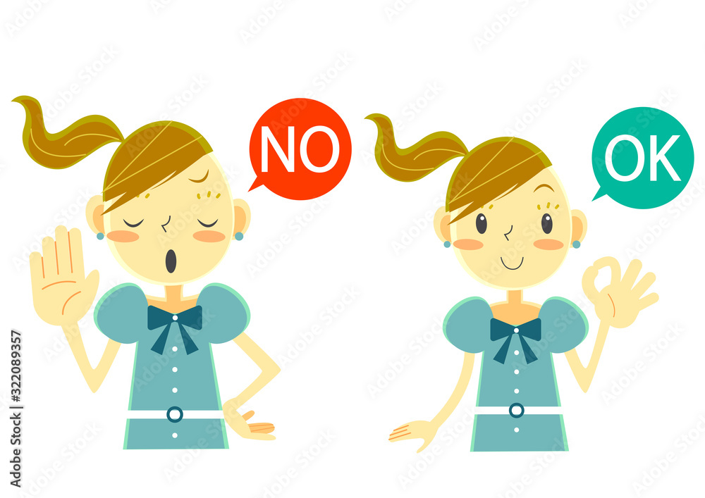 女の子 NO/OKセット 女の子 NO/OKセット