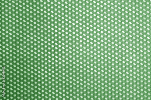 Honeycomb cells pattern in green tone.