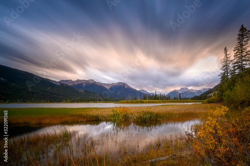 Mount Rundle in sunset light